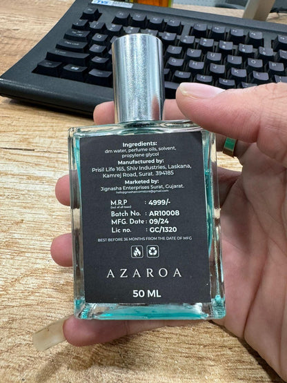 Azaroa The Most Wanted Parfum 50ML Pack of 2